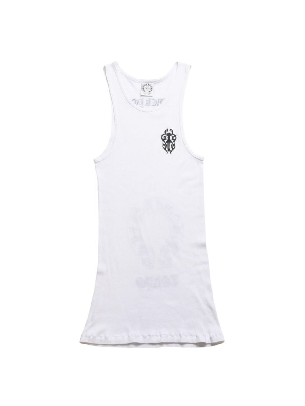 Chrome Hearts Tank Top Sleeveless Tokyo Limited Horseshoe Black White M